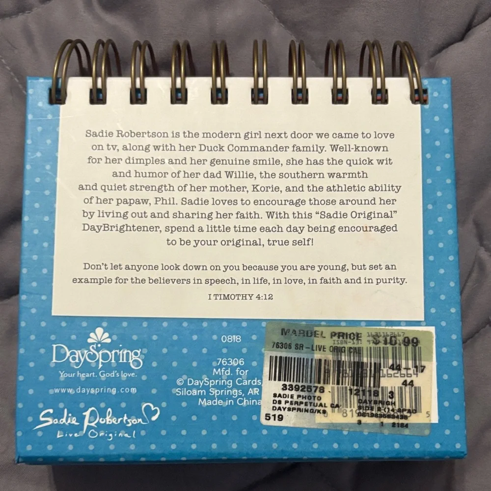 Bible Verse daily Calendar